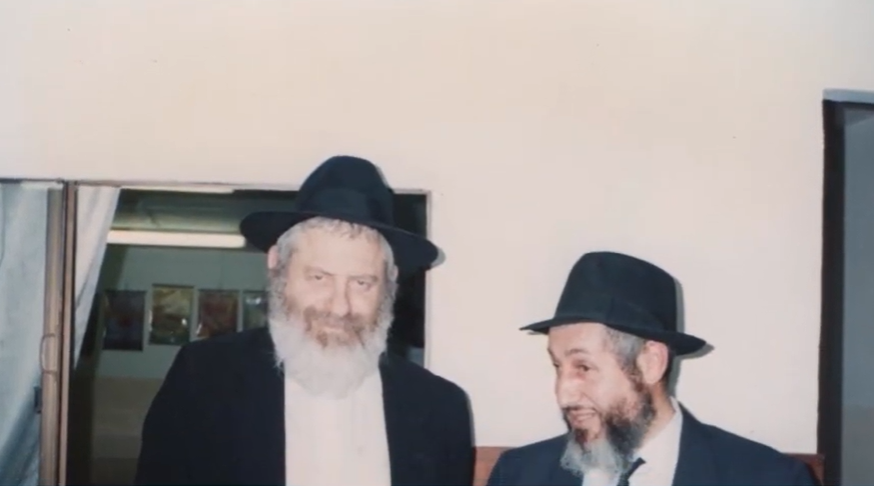 הרב אורי זוהר זצ"ל בביקור במוסדות